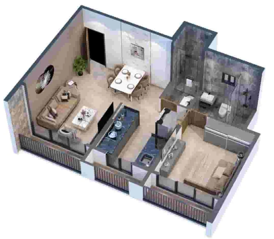 1/2/3 BHK Flats in Vasai East