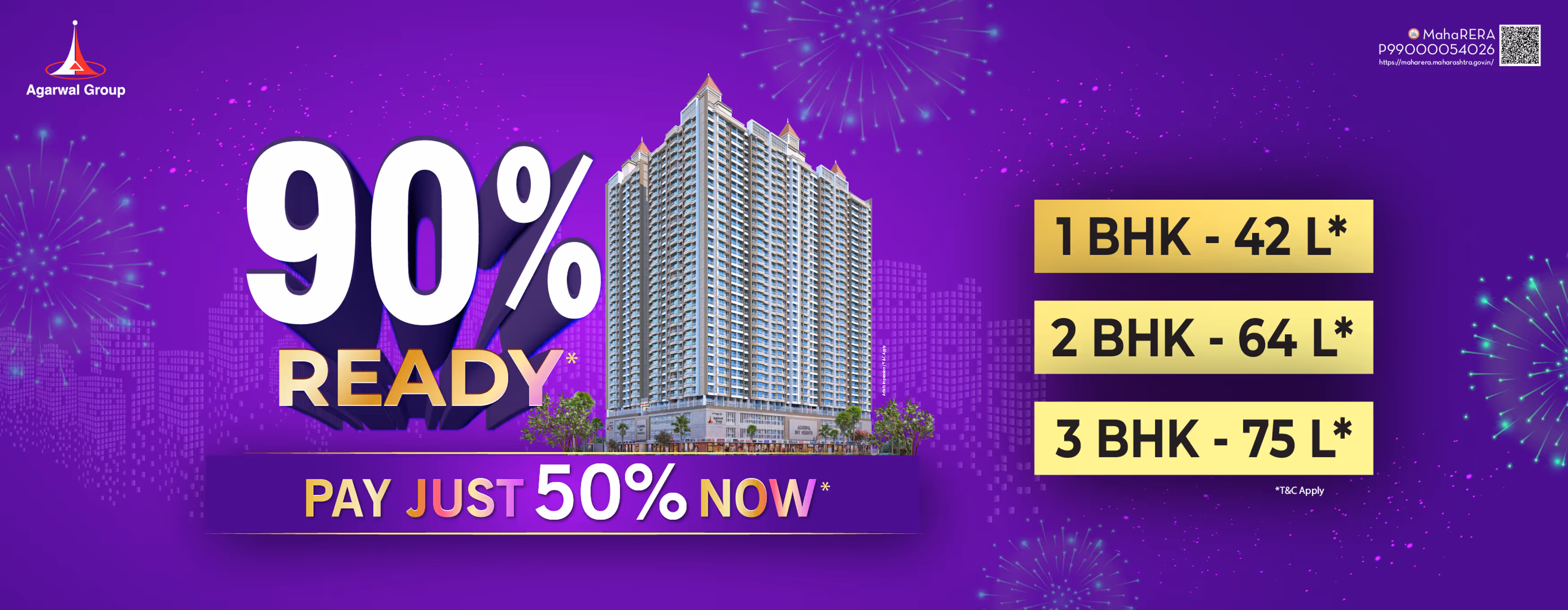 1/2/3 BHK Flats in Vasai East