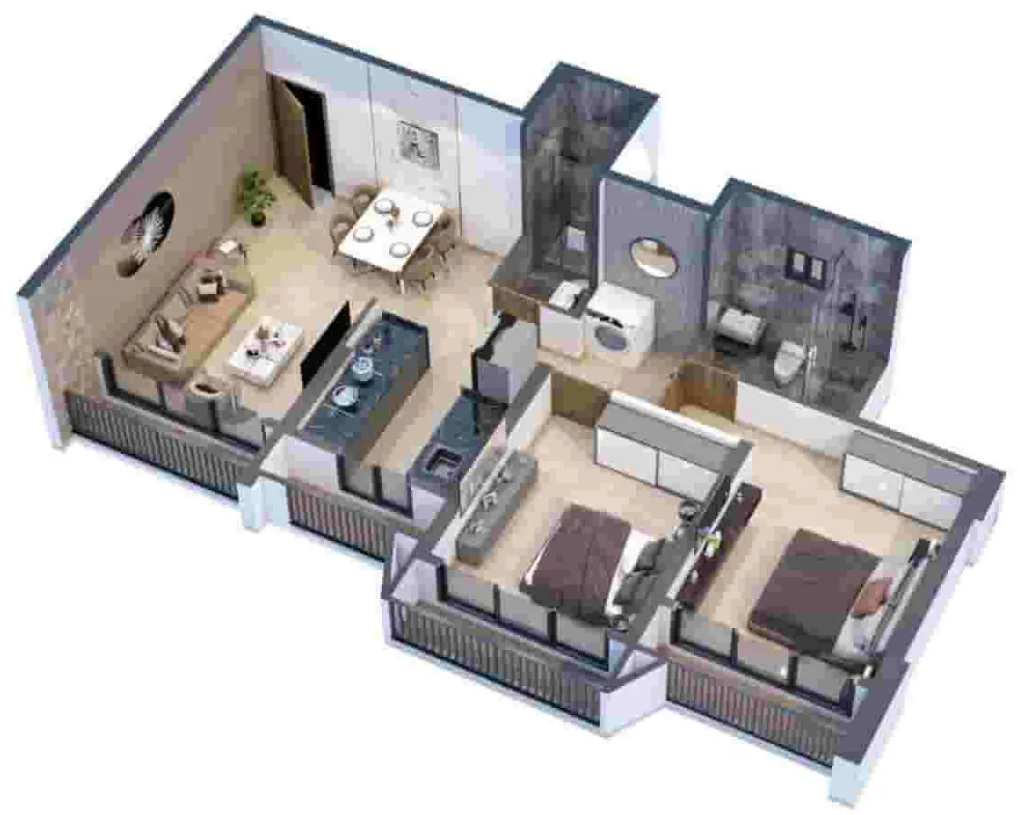 1/2/3 BHK Flats in Vasai East