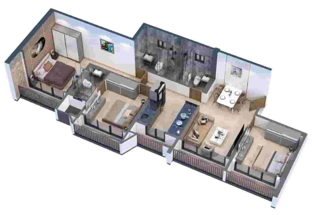 1/2/3 BHK Flats in Vasai East