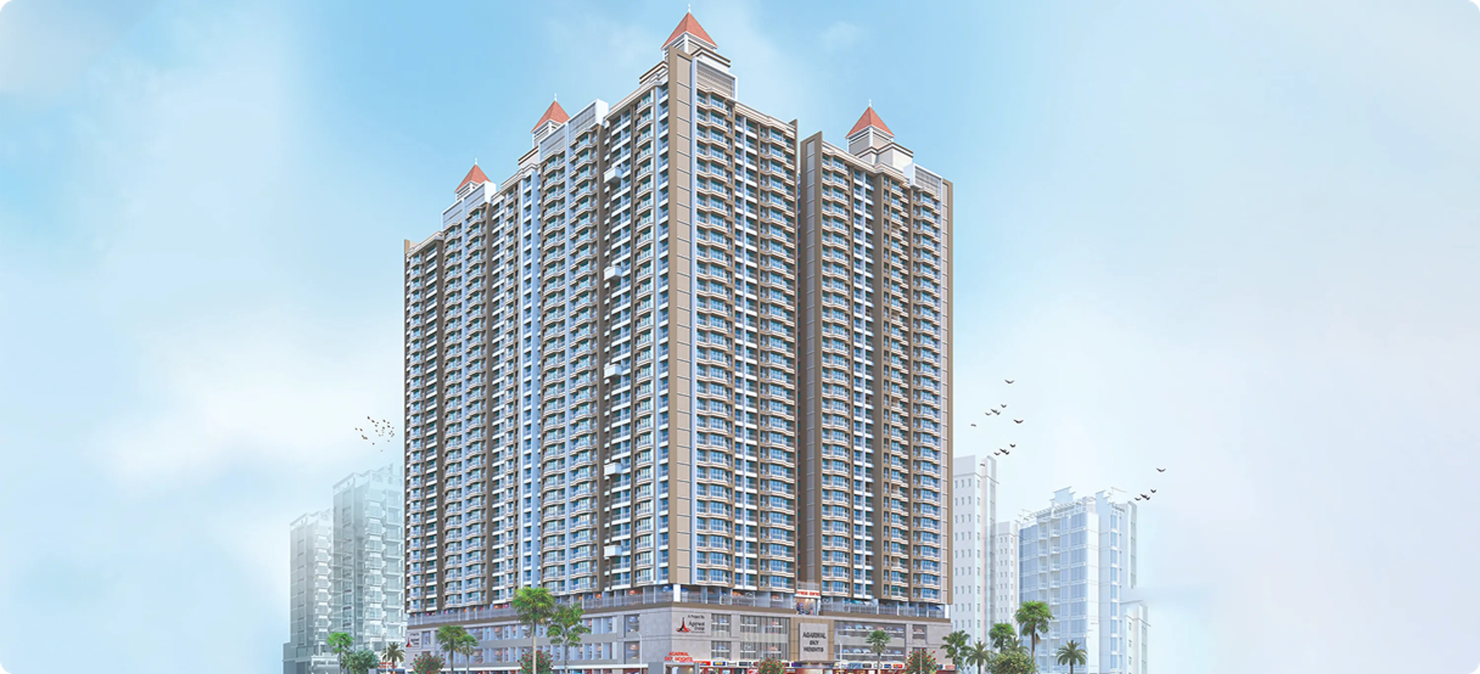 1/2/3 BHK Flats in Vasai East